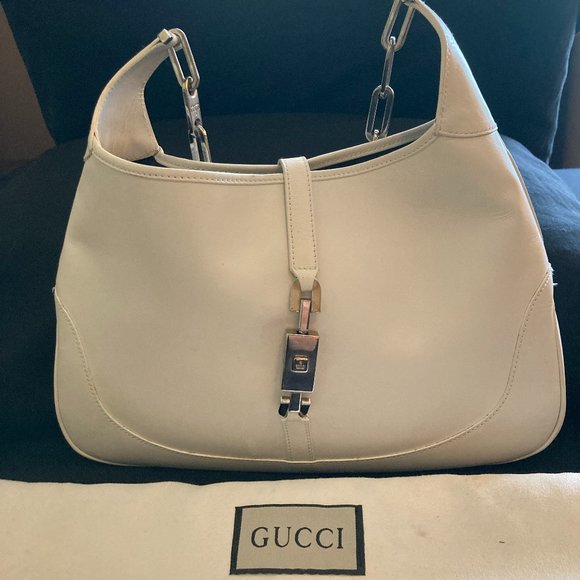 Gucci Jackie bag white chain - Picture 1 of 8